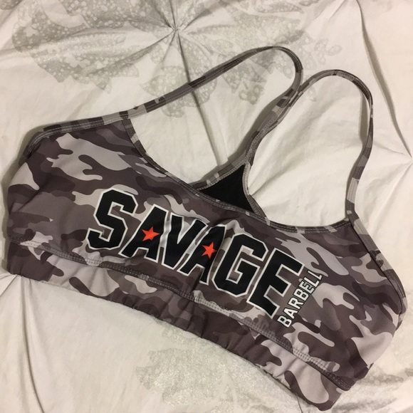 Savage Barbell Other - 🏋🏼‍♀️ Savage BARBELL Camo Sports Bra